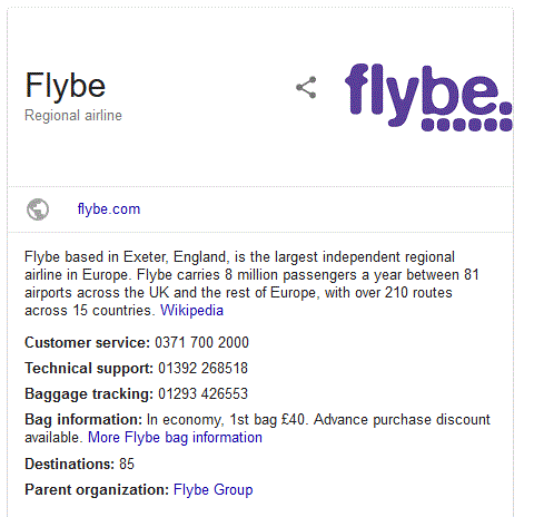 flybe delayed baggage compensation